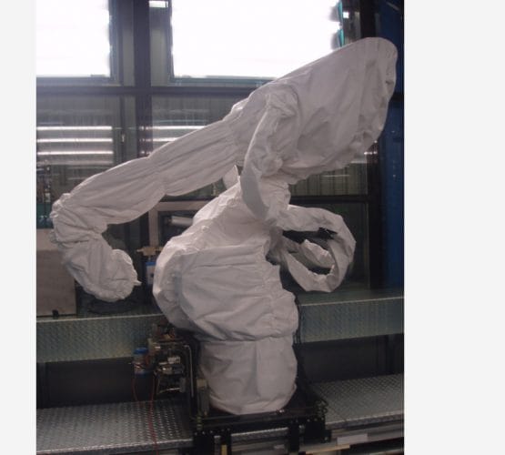 husa robot protectie aplicare vopsea