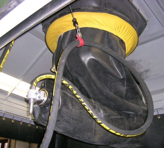 husa protectie robot sablare